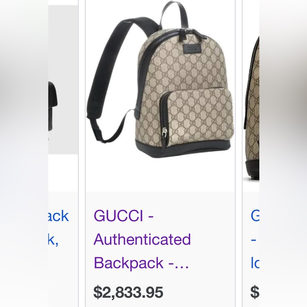 Gucci Backpack - image 1